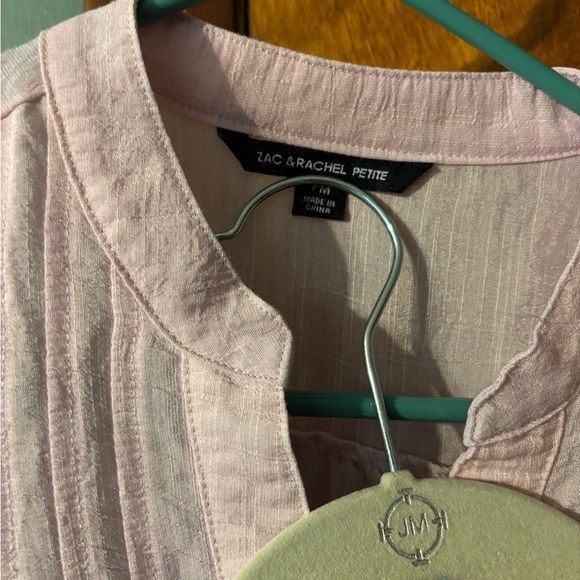 Zac & Rachel Soft Textured Blouse with ombré coloring - Picture 2 of 4